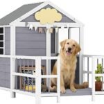PawHut Dog House Outdoor