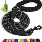 Rope Dog Leash 6 FT with Comfortable Padded Handle